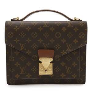 Louis Vuitton Monceau Handbag Canvas #255987L76B